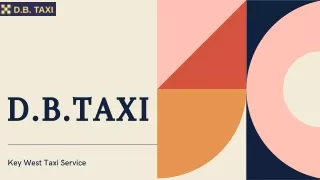 key west taxi service | D.B.Taxi