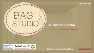Cotton Bag 3D Product Catalog - Patodia Organics