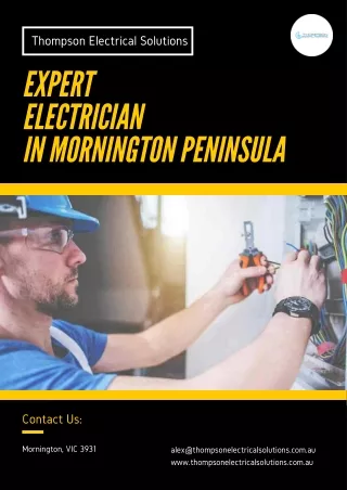 Expert Electrician in Mornington Peninsula