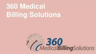 360 medical billing solutions