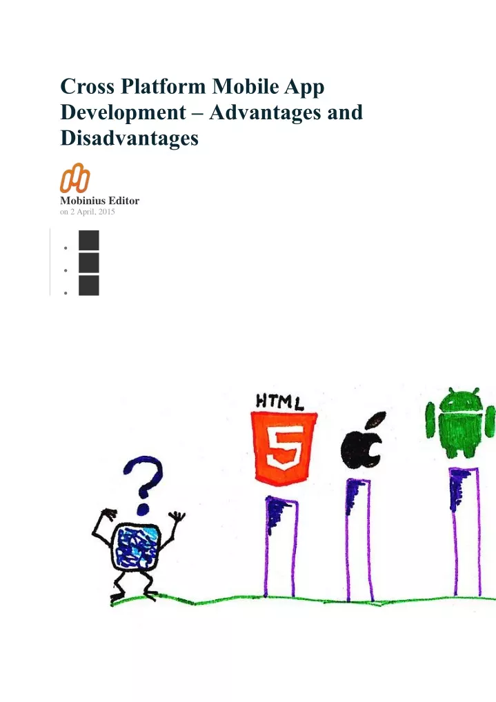 cross platform mobile app development advantages