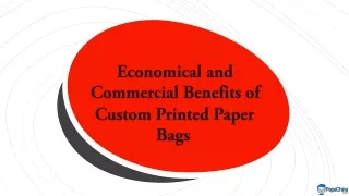 Buy Custom Printed Paper Bags to Promote Brand