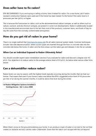 Are Radon Levels Greater in Winter Months or Summer?