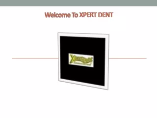 Paintless Dent Removal Quincy Illinois - Xpert Dent