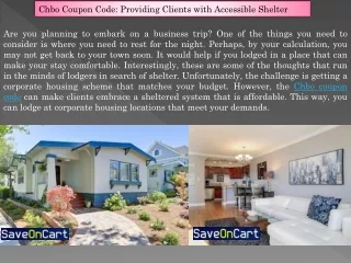 Corporate Housing By Owner Coupon - SaveOnCart