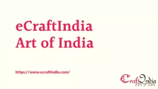 eCraftIndia Handicrafts Online Store: Art of India