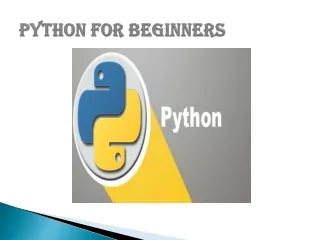 python for beginners