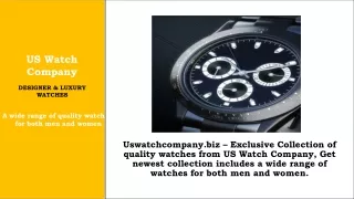 us watch company