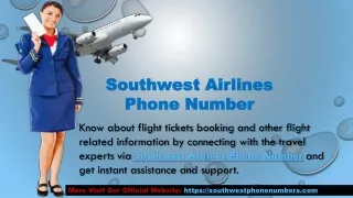 Southwest Airlines Phone Number