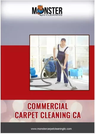Why Choose Professionals for Commercial Carpet Cleaning CA?