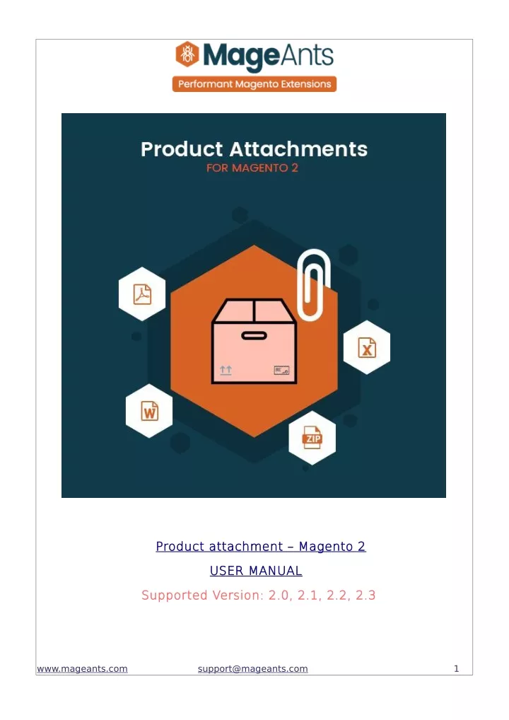 product attachment magento 2 product attachment