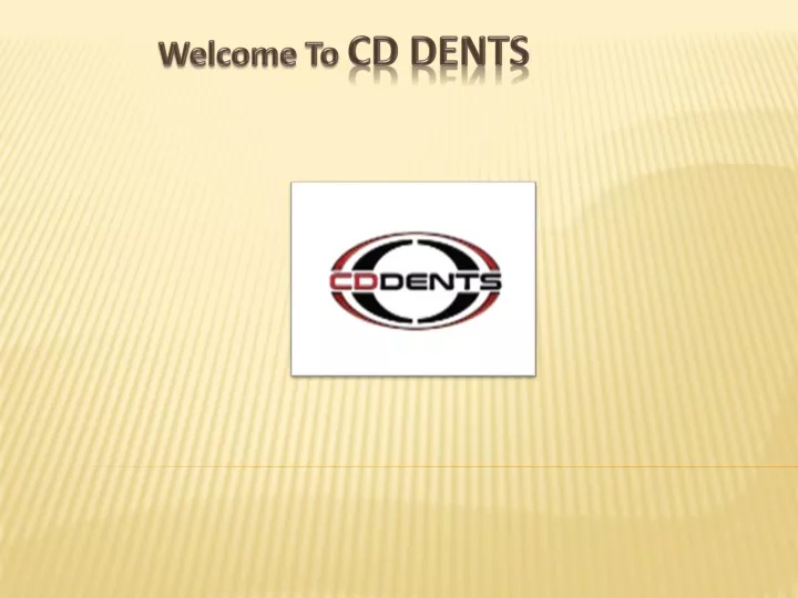 welcome to cd dents