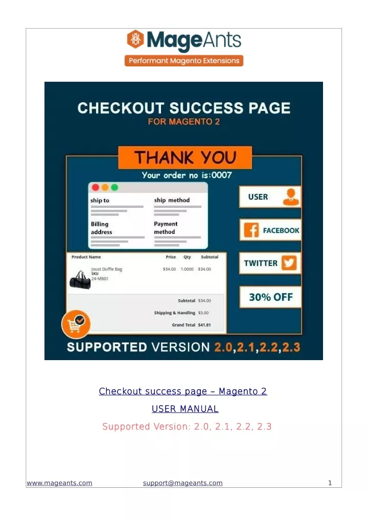 checkout success page magento 2 checkout success