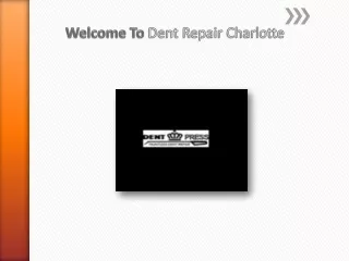 Hail Damage Repair Charlotte Metro Area - Dent Repair Charlotte