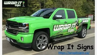 wrap it signs