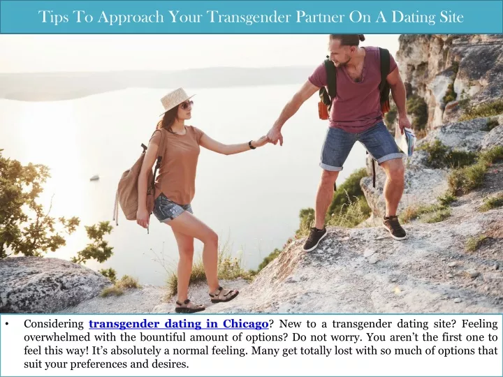 tips to approach your transgender partner on a dating site
