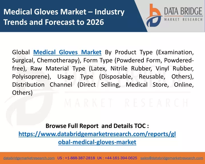 medical gloves market industry trends