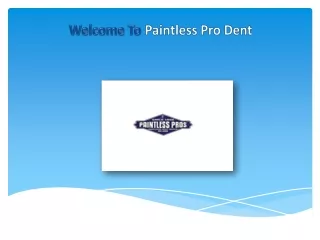 Paintless Dent Removal Paducah Ky - Paintless Pro Dent