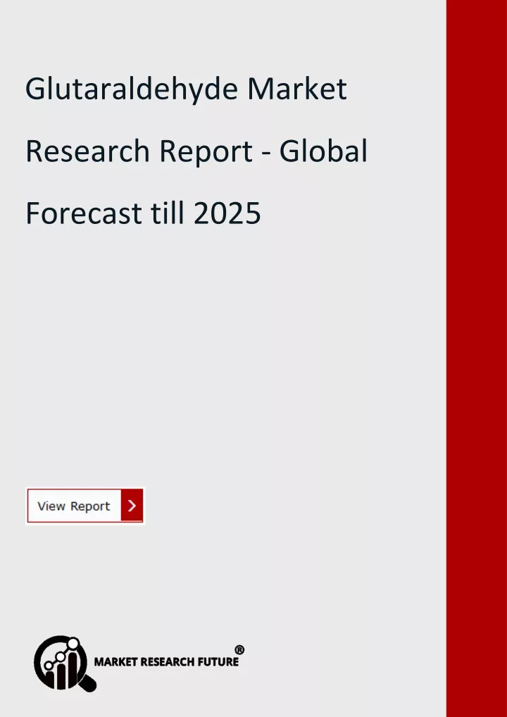 glutaraldehyde market research report global