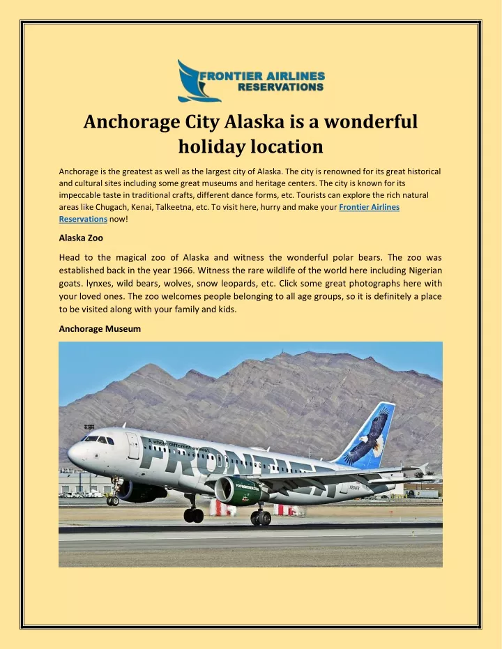 anchorage city alaska is a wonderful holiday