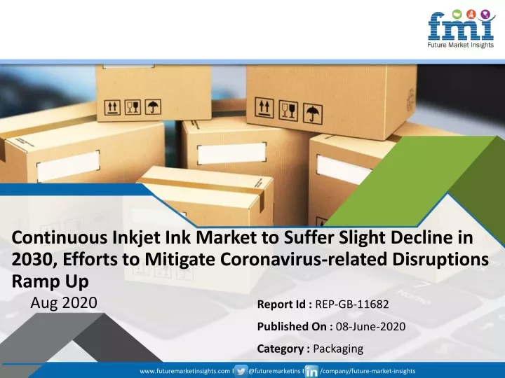 continuous inkjet ink market to suffer slight