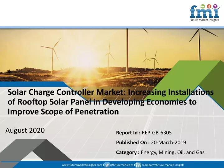 solar charge controller market increasing