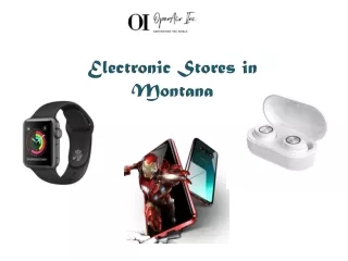 Electronic Stores in Montana