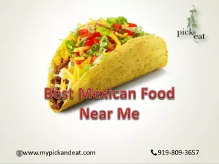 Best Mexican food near me in New York at reasonable price! - My Pick and Eat