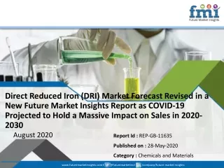 direct reduced iron dri market forecast revised