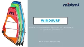 Mistral Best Windsurf