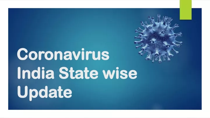 coronavirus india state wise update