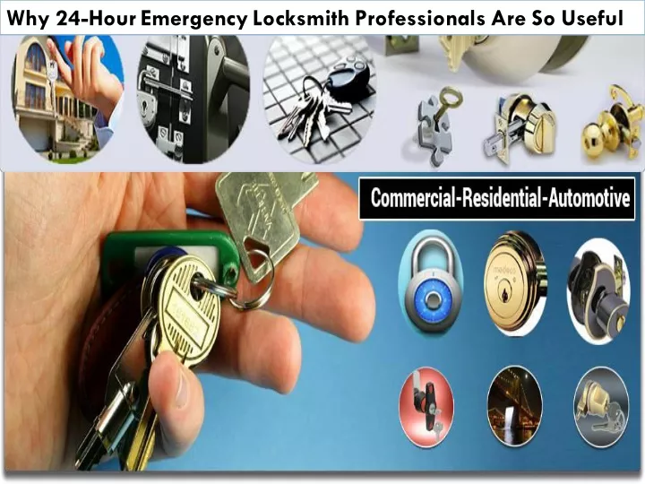 why 24 hour emergency locksmith professionals