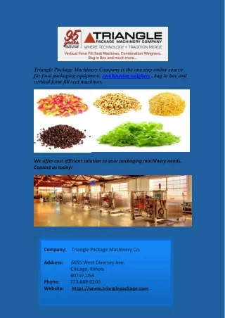 triangle package machinery company