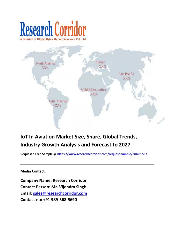 iot in aviation market size share global trends