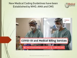 new medical coding guidelines have been established by who ama and cms