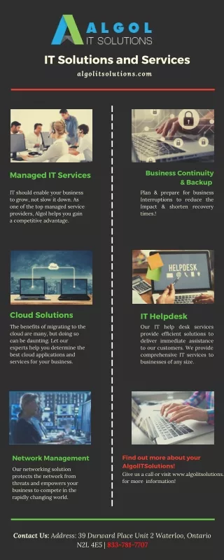 IT Services and Solutions - Algol IT Solutions