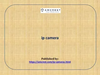 ip camera