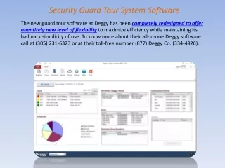 security guard tour system software