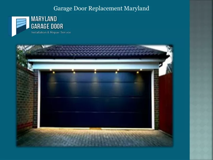 garage door replacement maryland