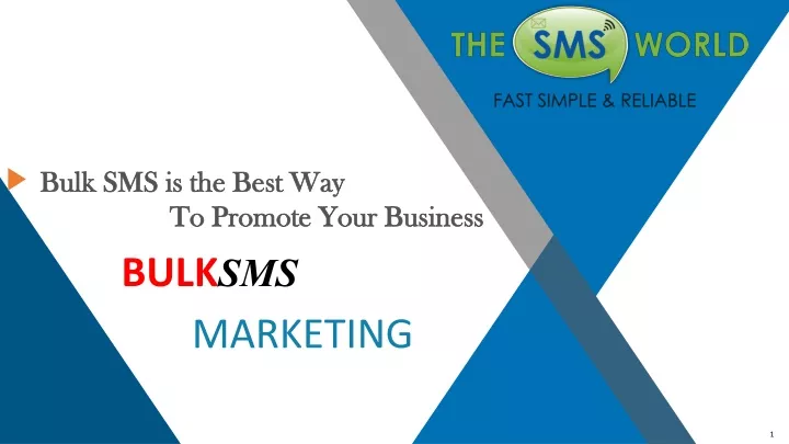 bulk sms is the best way to promote your business