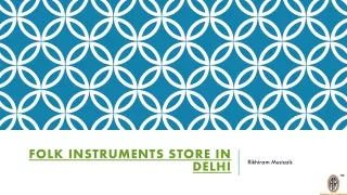 folk instruments store in delhi