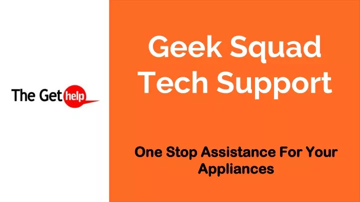 geek squad tech support