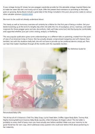 if your vintage loving gf misses her pre preggers