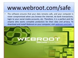 www webroot com safe