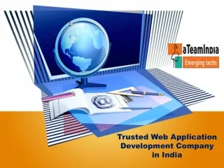 Trusted Web Application Development Company in India
