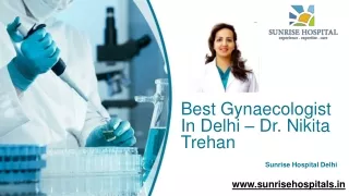 Best Gynaecologist In Delhi