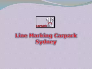 Line Marking Carpark Sydney