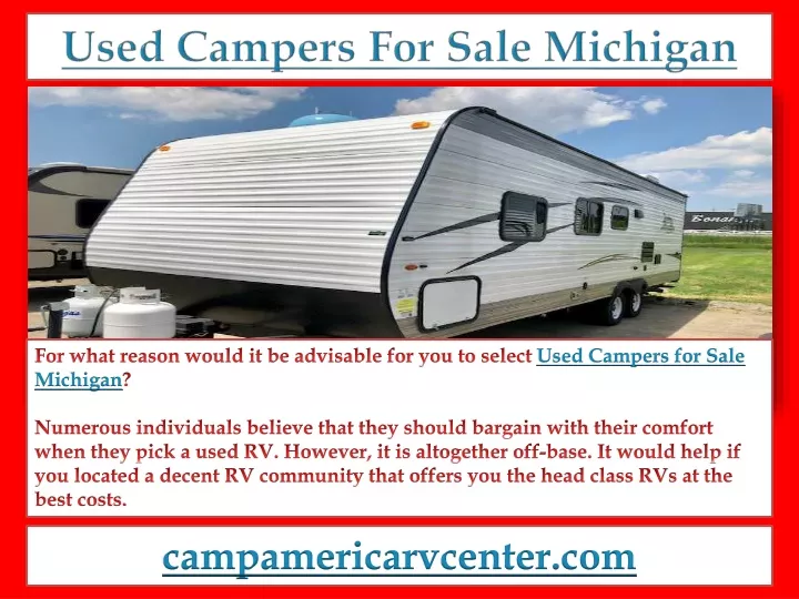 used campers for sale