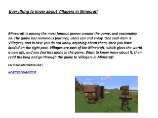 everything to know about villagers in minecraft