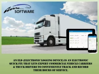 an eld electronic logging device is an electronic